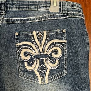 Jeans , size14 , gently loved , stretchy